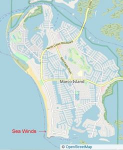 Marco Island on map